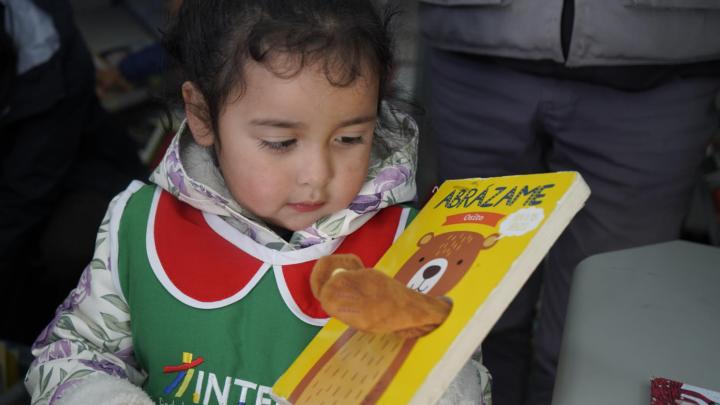 Infancias pueden disfrutar de este espacio abierto de lectura