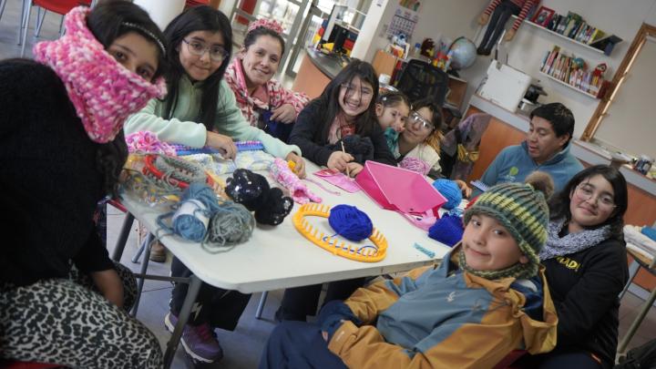 Actividades convocaron a niños y niñas hasta la biblioteca.