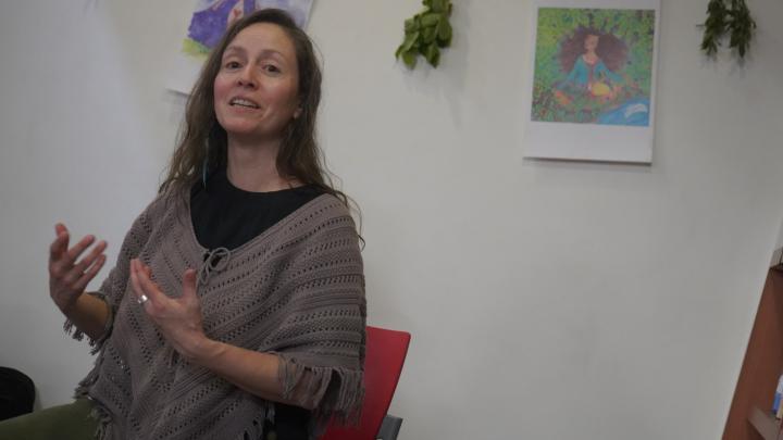 La autora deleitó con lecturas y un vistazo a su especial vínculo con el territorio