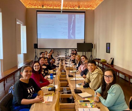 Bibliotecarios de Colombia participan de visita técnica en el Sistema Nacional de Bibliotecas Públicas