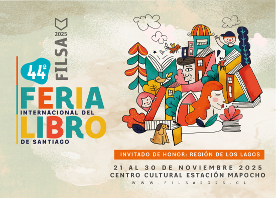 El stand de la Biblioteca Nacional estará ubicado en el sector D, nave poniente, espacio D 110.