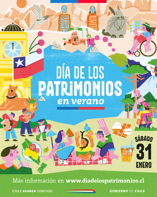 Día de los Patrimonios en verano