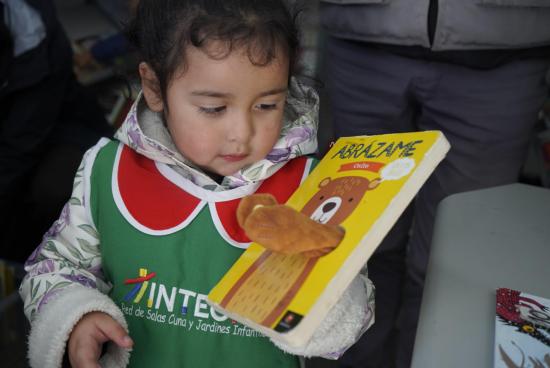 Infancias pueden disfrutar de este espacio abierto de lectura