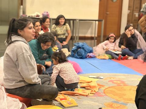 Actividades en la guaguateca "Lectorcitos"